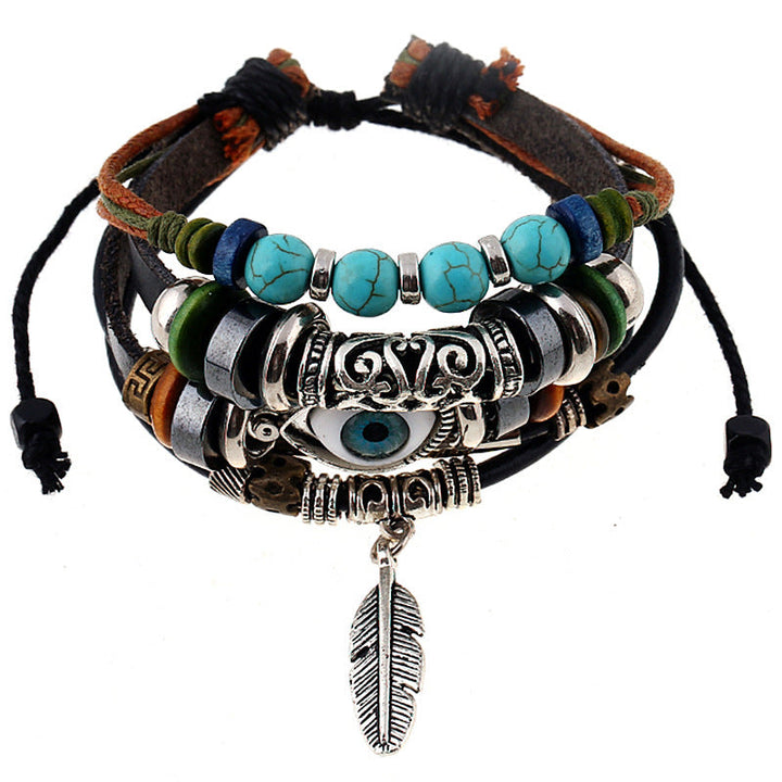 Myrran™ Multilayer Leather Bracelet