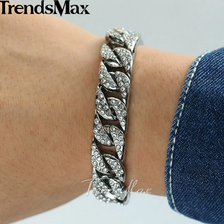 Miami Gold Curb Cuban Bracelet - DapperForge