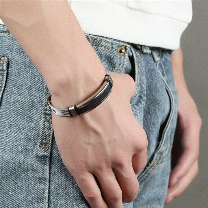 Bravix™ steel bracelet