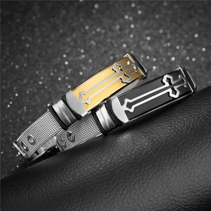 Bravix™ steel bracelet