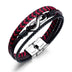 Onvar™ Handmade Leather Infinity Bracelet