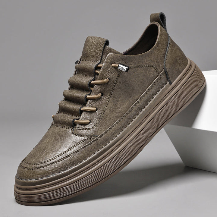 Volt Realm™ Casual Leather Sneakers
