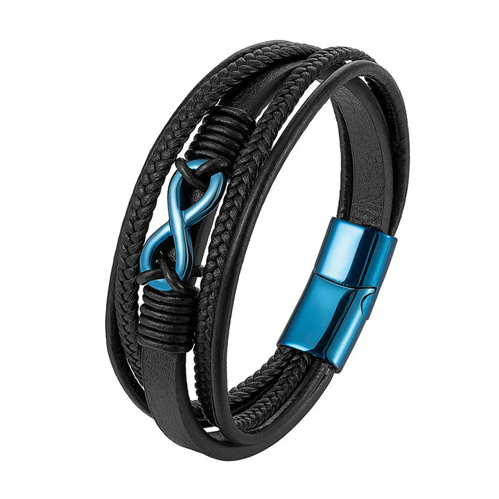 Classic Infinity Bracelet Woven Multilayer