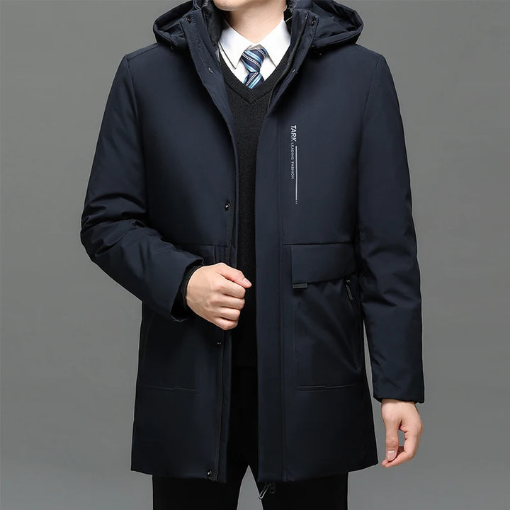 Falcon Ordain Hooded Long Jacket