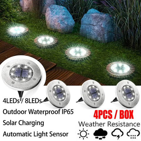 Solar Powered Ultra Garden Ground Lights™