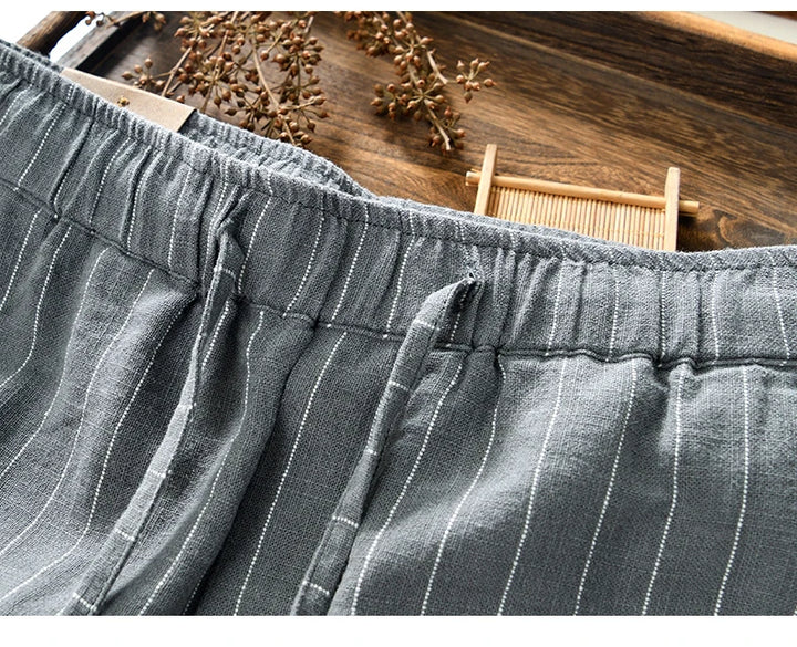 Elward Style™ Cotton and Linen Shorts