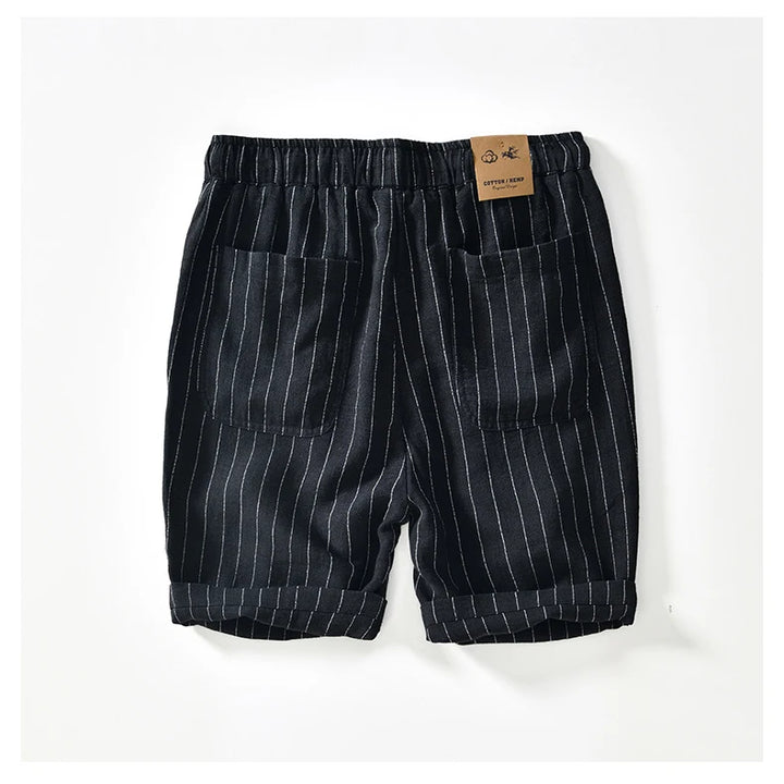 Elward Style™ Cotton and Linen Shorts