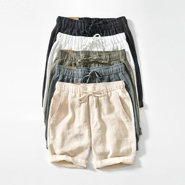 Elward Style™ Cotton and Linen Shorts