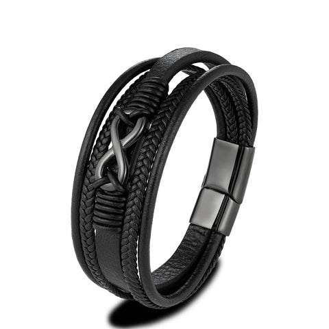 Classic Infinity Bracelet Woven Multilayer