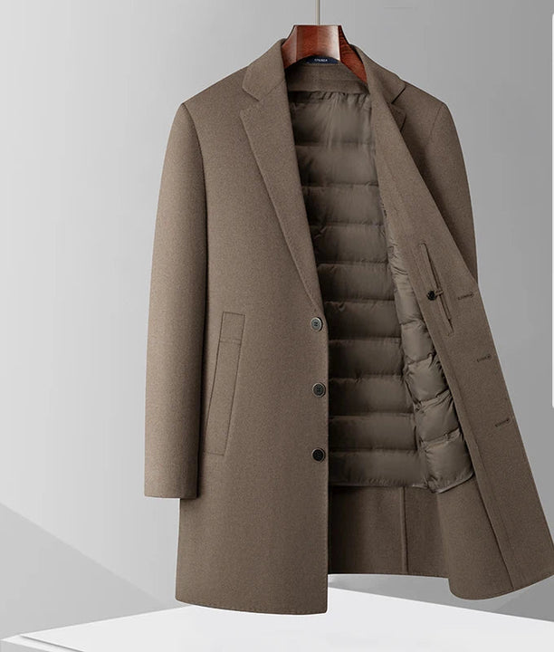 Halver Ridge™ Wool Long Coat